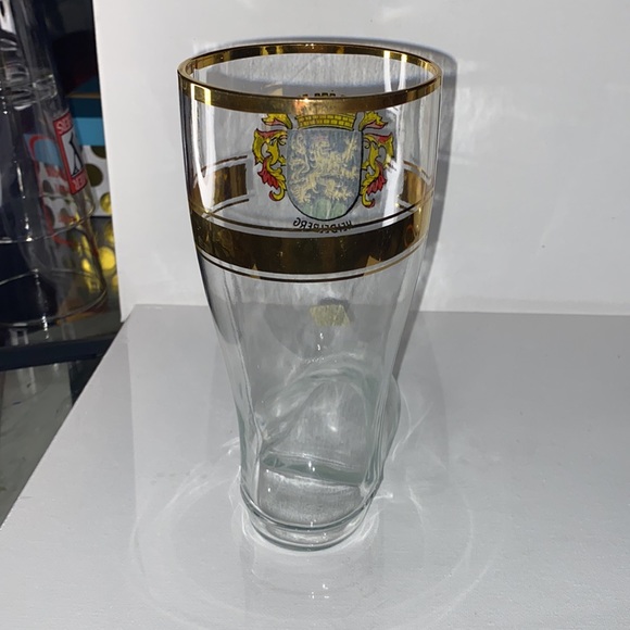 Heidelberg boot glass stein not used but displayed and has some wear on the gold - Picture 3 of 7